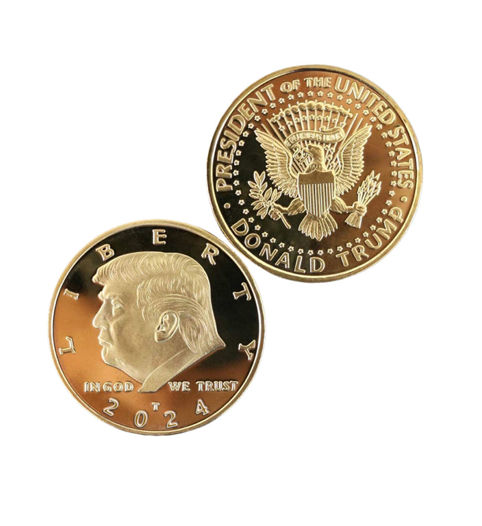 Donald Trump Gold Coin